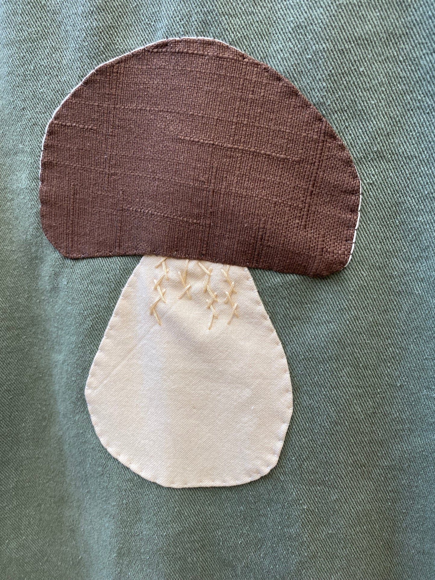 Bolete - Sage Green Jacket with Pockets - Large