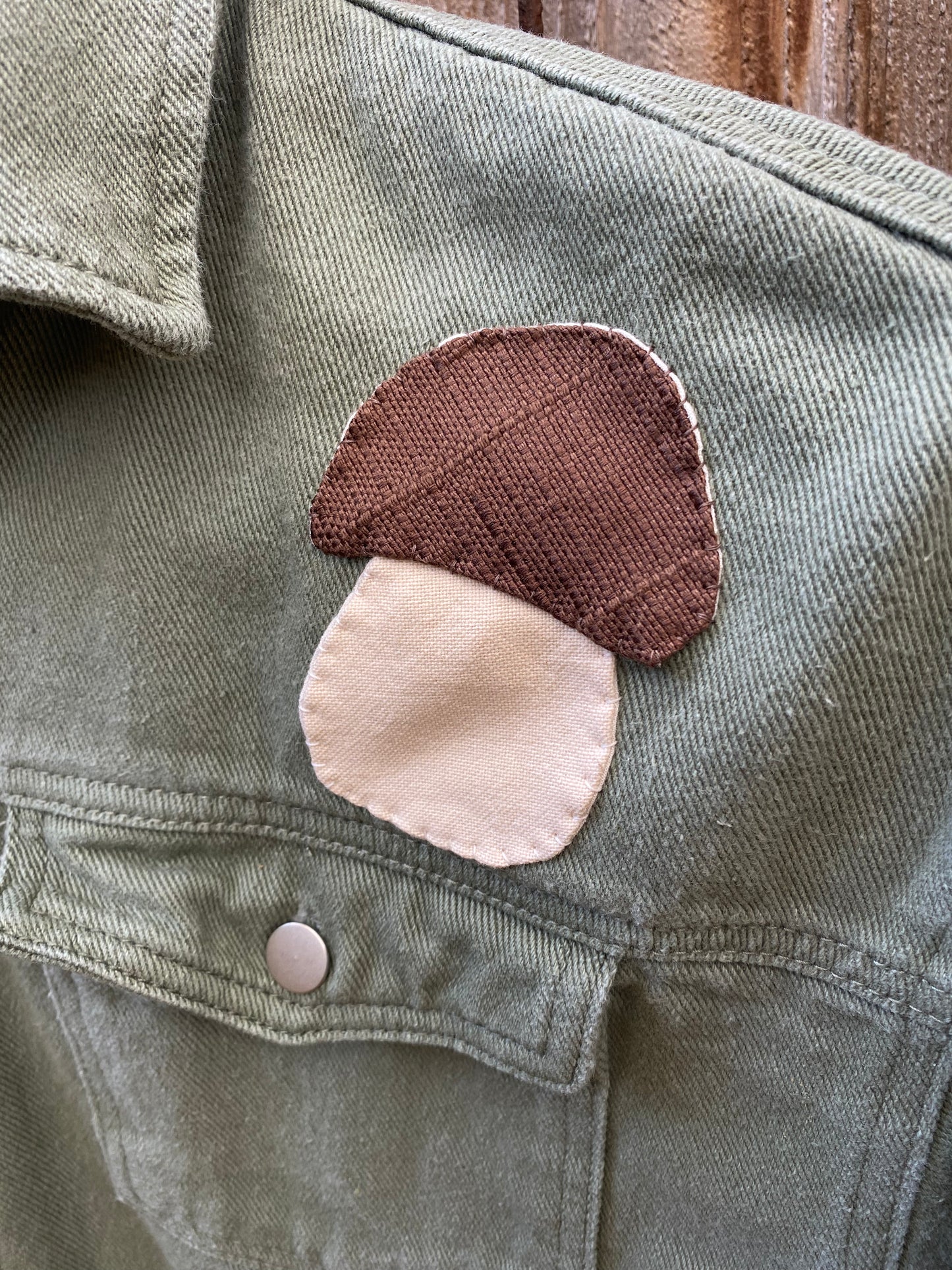 Bolete - Sage Green Jacket with Pockets - Large