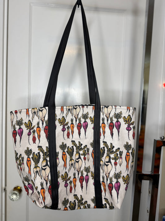 Silk Tweed Tote Bag