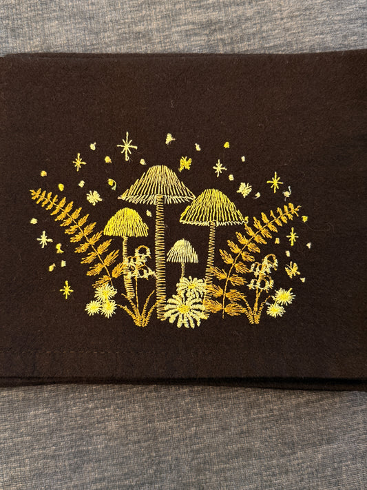 Single Golden Hour Mushroom Towel
