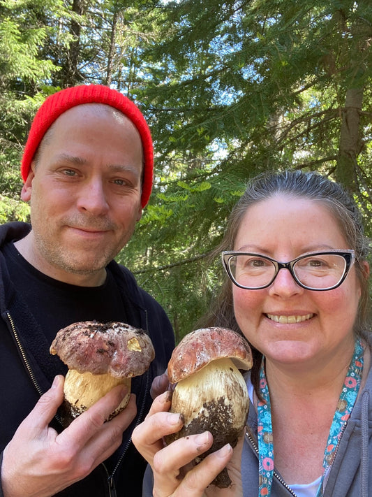 Mushroom Forage October 2025 with Quick & Dirty Gardens