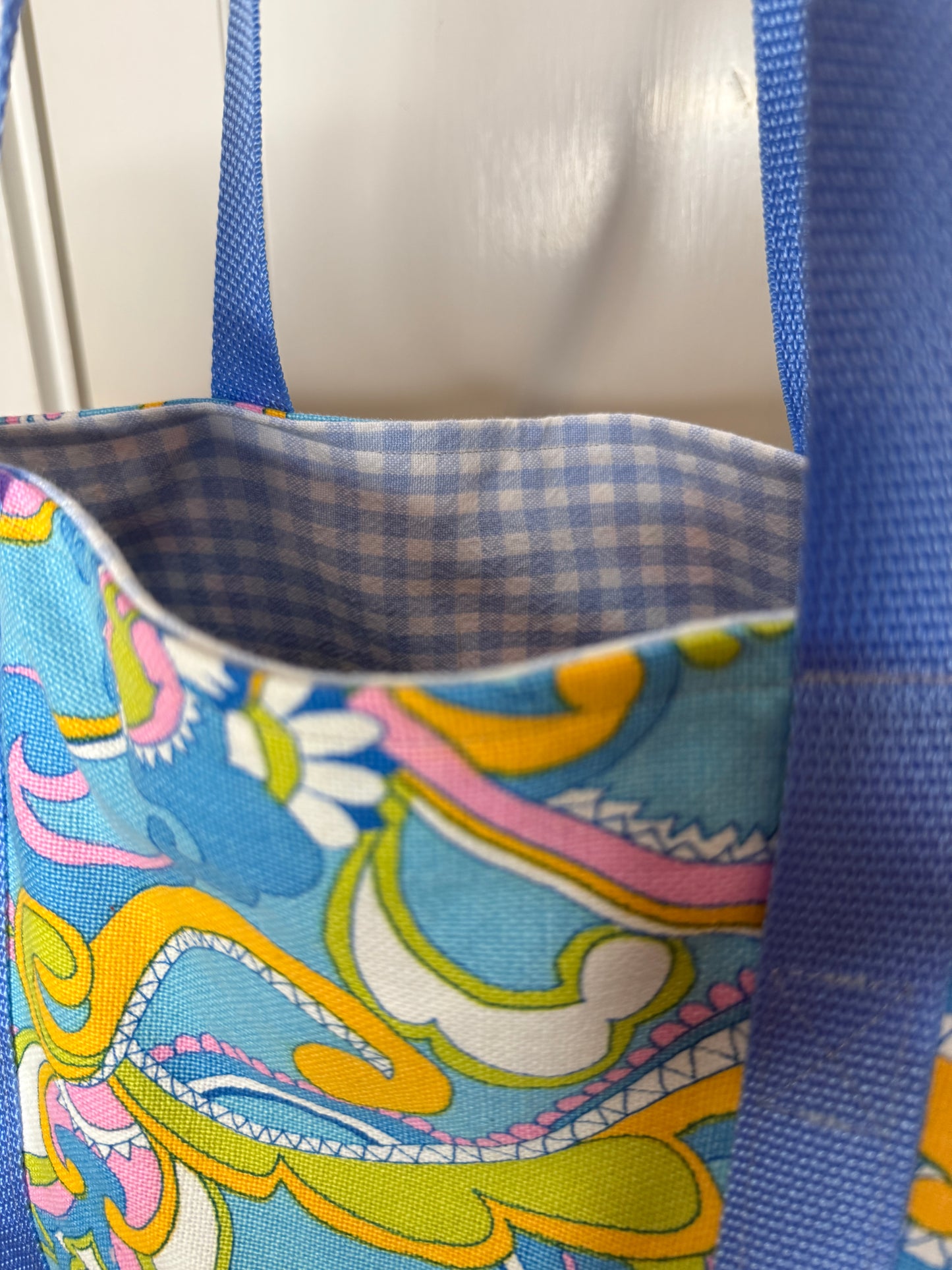 Vintage Fabric Tote Bag