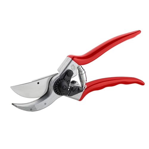 Felco F2 Pruning Shears – 9.25" Swiss-Made Garden Clippers for Professional Pruning | Hand Pruners for Gardening | Garden Tool Cutter with Precision Bypass Blade, Aluminum Body, Replaceable Parts