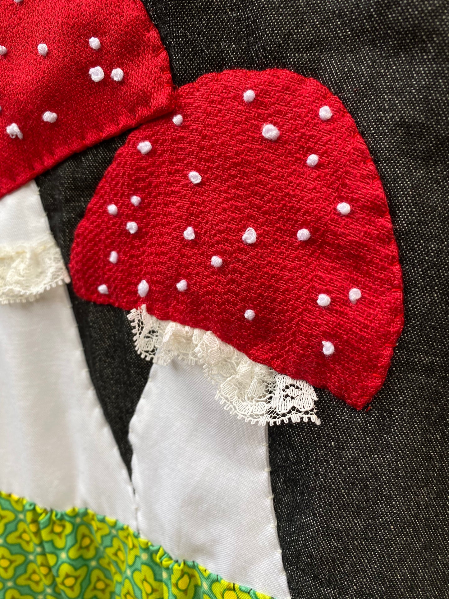 Amanita Insulated Flannel with Pockets! Large, heather black