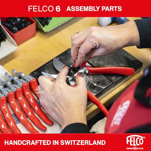 Felco F2 Pruning Shears – 9.25" Swiss-Made Garden Clippers for Professional Pruning | Hand Pruners for Gardening | Garden Tool Cutter with Precision Bypass Blade, Aluminum Body, Replaceable Parts
