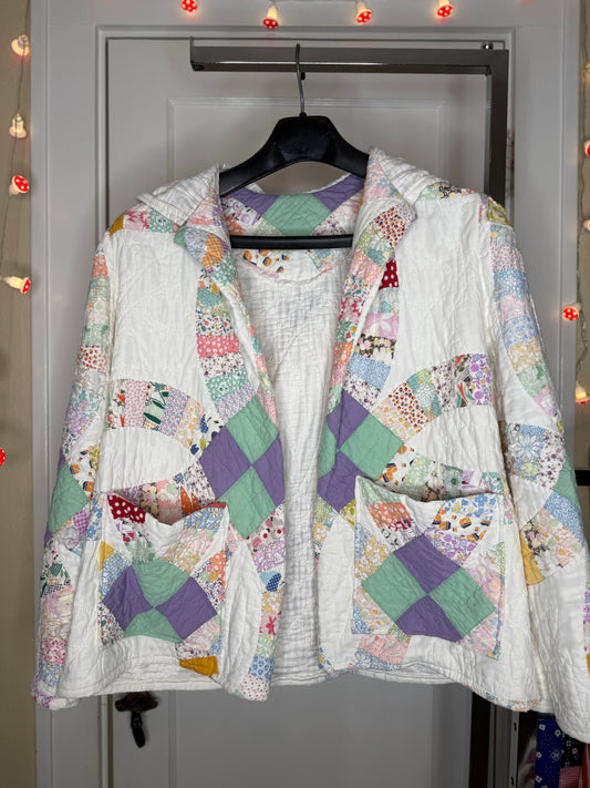 Vintage Quilt Coat Handmade