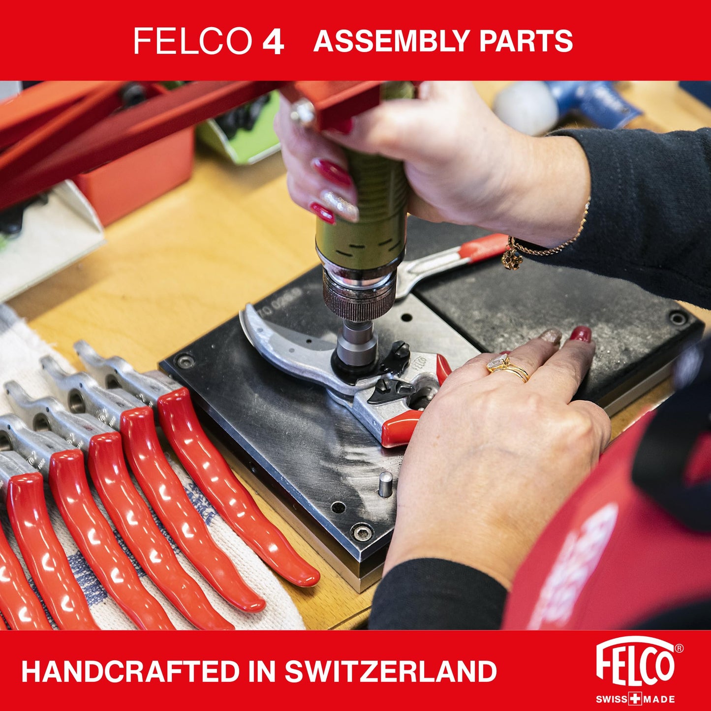 Felco F2 Pruning Shears – 9.25" Swiss-Made Garden Clippers for Professional Pruning | Hand Pruners for Gardening | Garden Tool Cutter with Precision Bypass Blade, Aluminum Body, Replaceable Parts