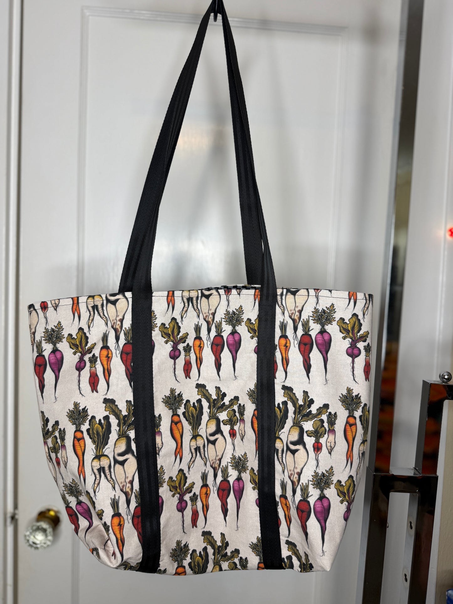 Silk Tweed Tote Bag