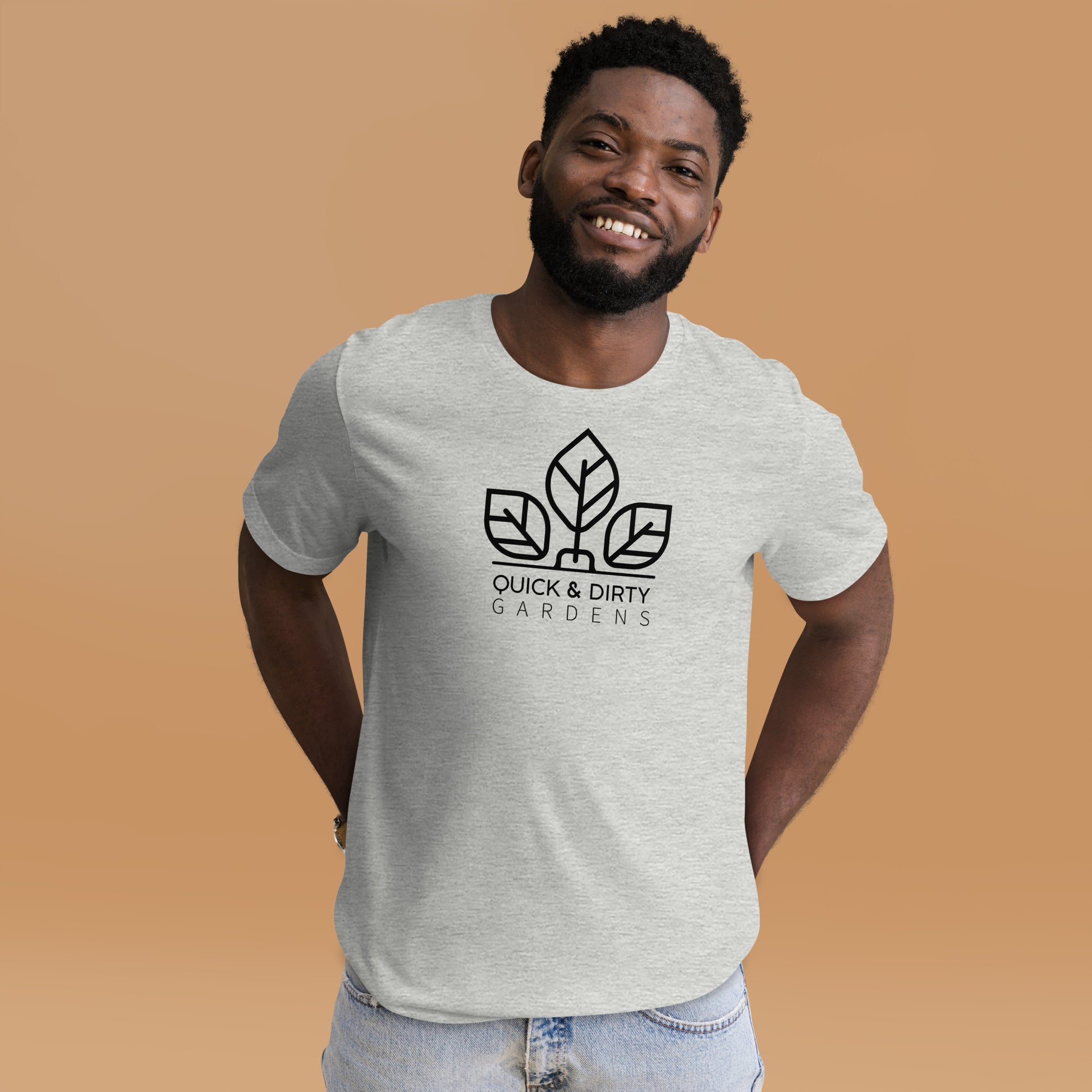 Quickanddirtygardens logo t-shirt