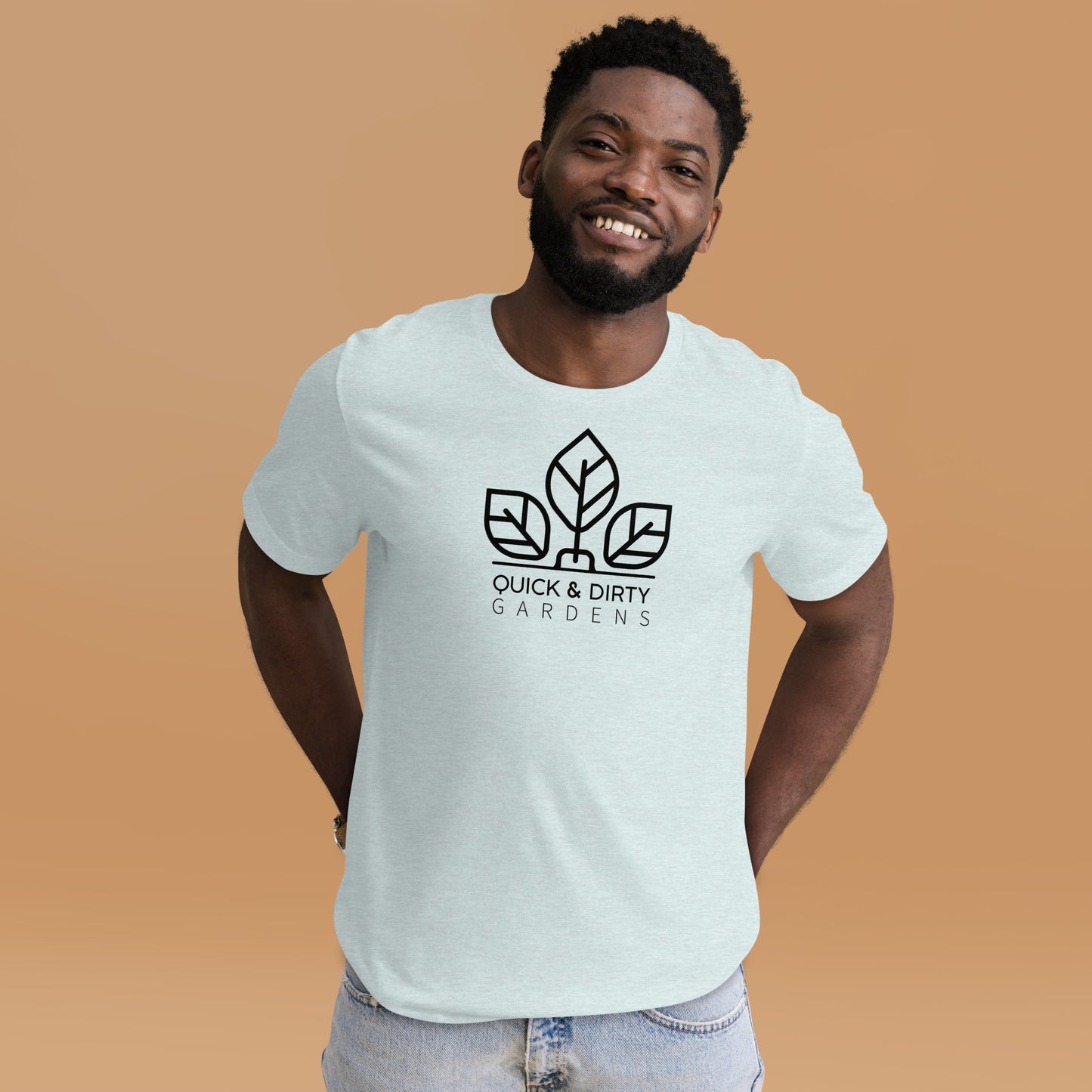 Quickanddirtygardens logo t-shirt